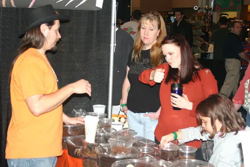 A NARBC reptile show floor, past show photograph 10
