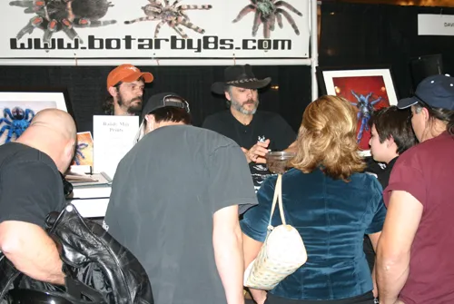 A NARBC reptile show floor, past show photograph 11