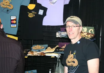A NARBC reptile show floor, past show photograph 77