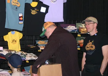 A NARBC reptile show floor, past show photograph 78