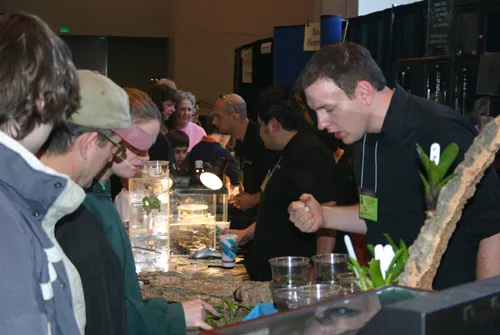 A NARBC reptile show floor, past show photograph 53