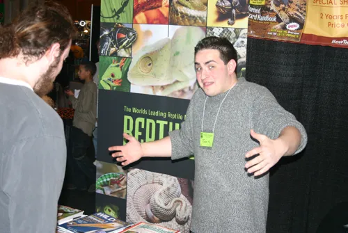 A NARBC reptile show floor, past show photograph 63