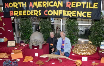 A NARBC reptile show floor, past show photograph 73