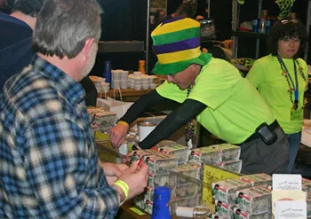 A NARBC reptile show floor, past show photograph 81